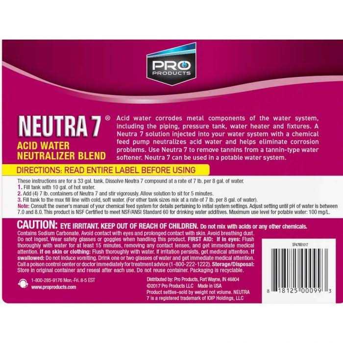 Pro Products Neutra 7 Acid Water Neutralizer - Image 2