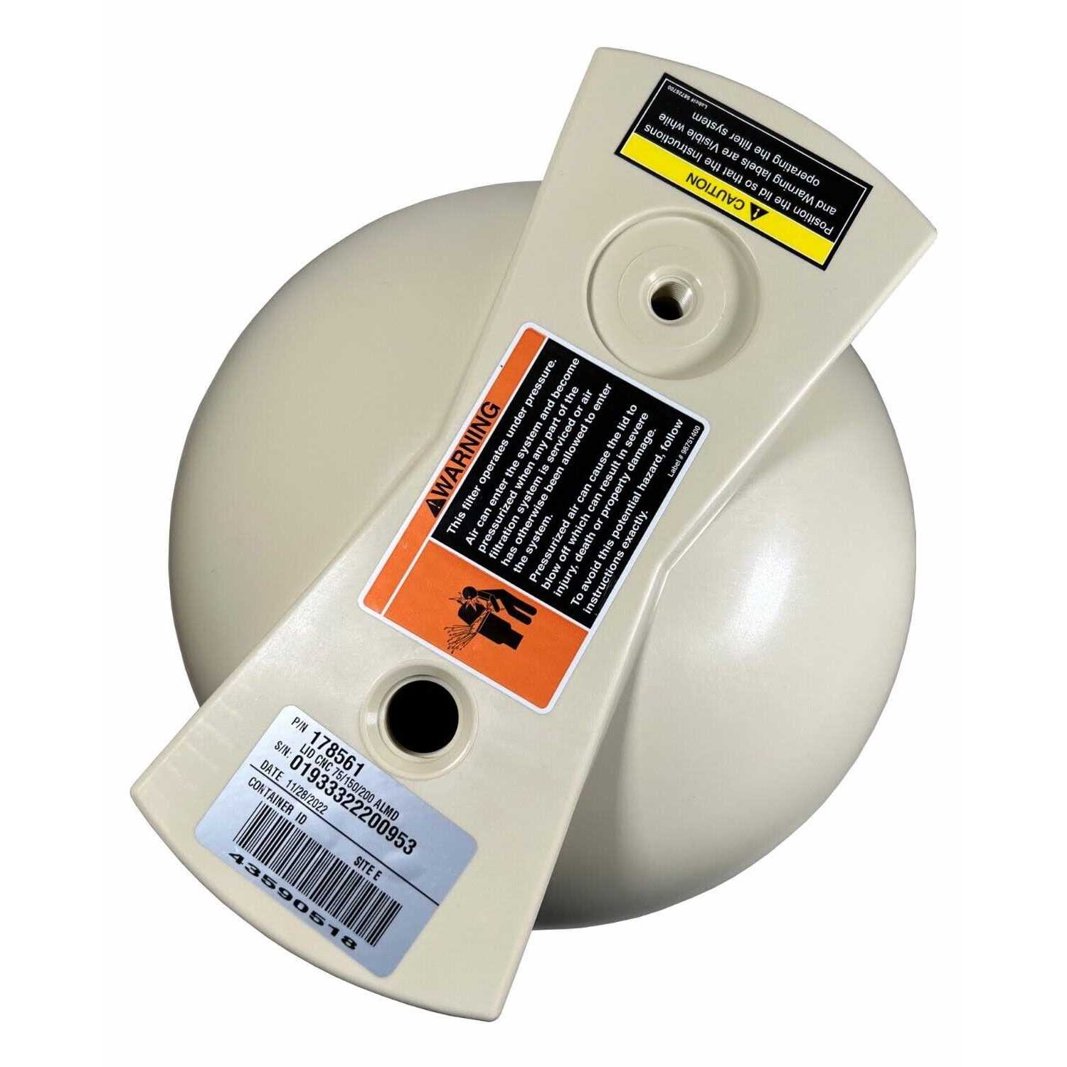 Pentair Clean & Clear Lid 178561 - Image 3