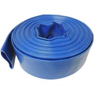 1 inch Dia. x 300 ft HYDROMAXX 4 Bar Heavy Duty Reinforced PVC Lay Flat Discharge and Backwash Hose
