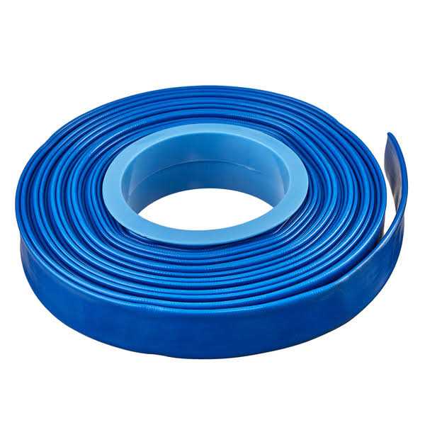 1 inch Dia. x 300 ft HYDROMAXX 4 Bar Heavy Duty Reinforced PVC Lay Flat Discharge and Backwash Hose - Image 4