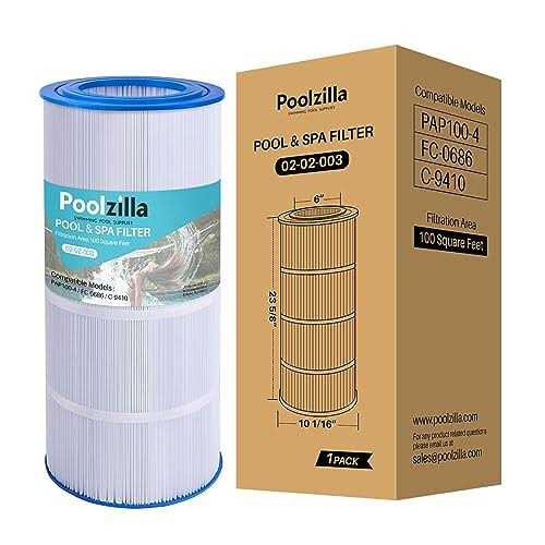Poolzilla Replacement for Pool Filter Pentair Cc100 Ccrp100 Pap100 Pap100-4