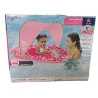 Aqua Leisure Adjustable Seat Baby Float Canopy