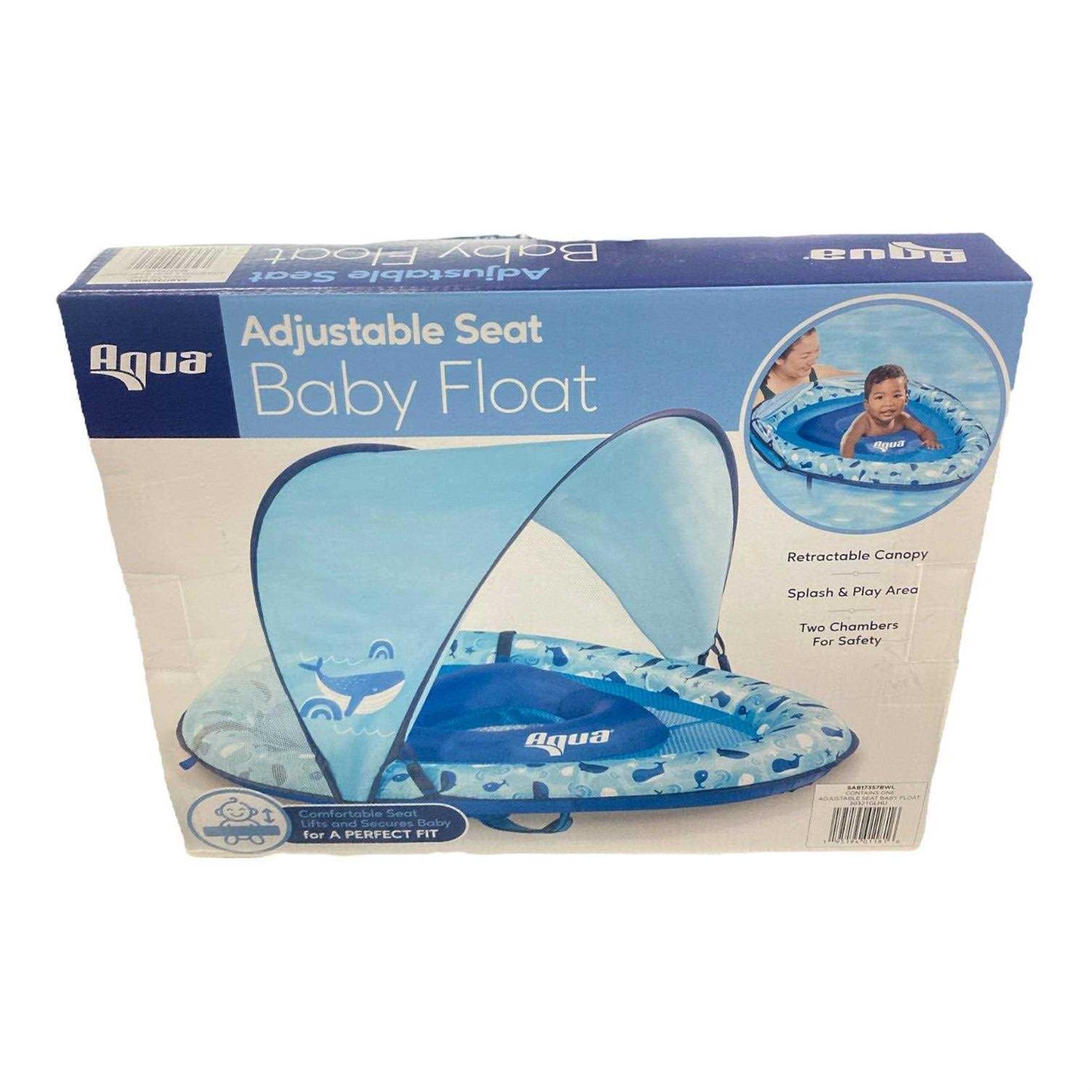 Aqua Leisure Adjustable Seat Baby Float Canopy - Image 2