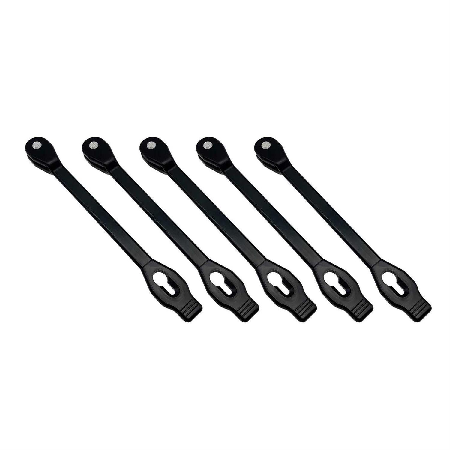 Poolzilla 10 Rubber Bungee Strap Tie for Anchor Hookless with Saw Bolt