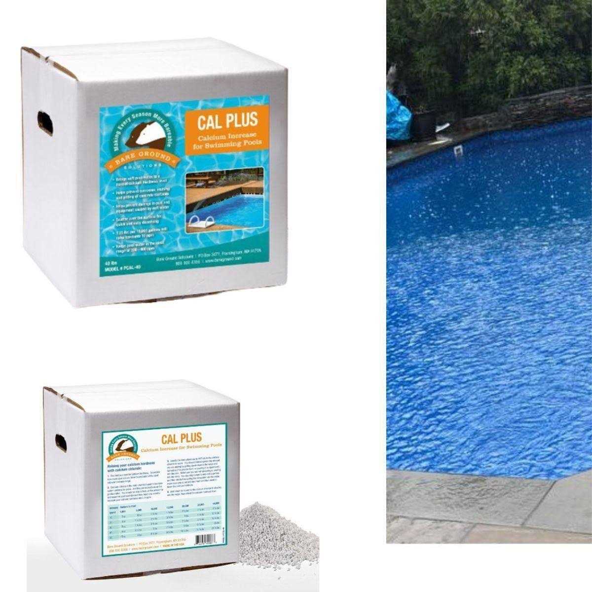 Bare Ground Winter 40 lbs Box Pool Cal Flake PCAL-40 - Image 3