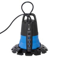 Outsunny 1/4 HP Pool Cover Pump Submersible Sump Pump Swimming Water Removal Pump with Hose Adapter and 33′ Power Cord