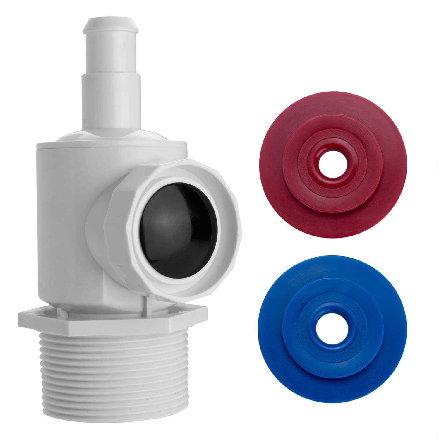 AOIT Wall Fitting Connector for Polaris Cleaner-Pressure Relief Valve Quick Connect Assembly Wall Fitting Fit with Polaris Zodiac 180 280 380 Pool Vacuum
