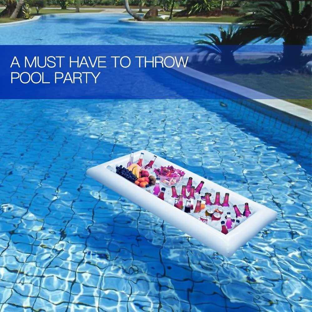 Novelty Place Iatable Ice Serving Buffet Bar with Drain Plug - Image 4