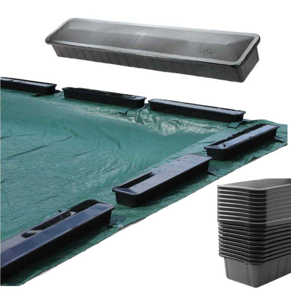 Poolzilla Water Blocks Secure Your Pool Cover with Heavy Duty Water Blocks - Image 2