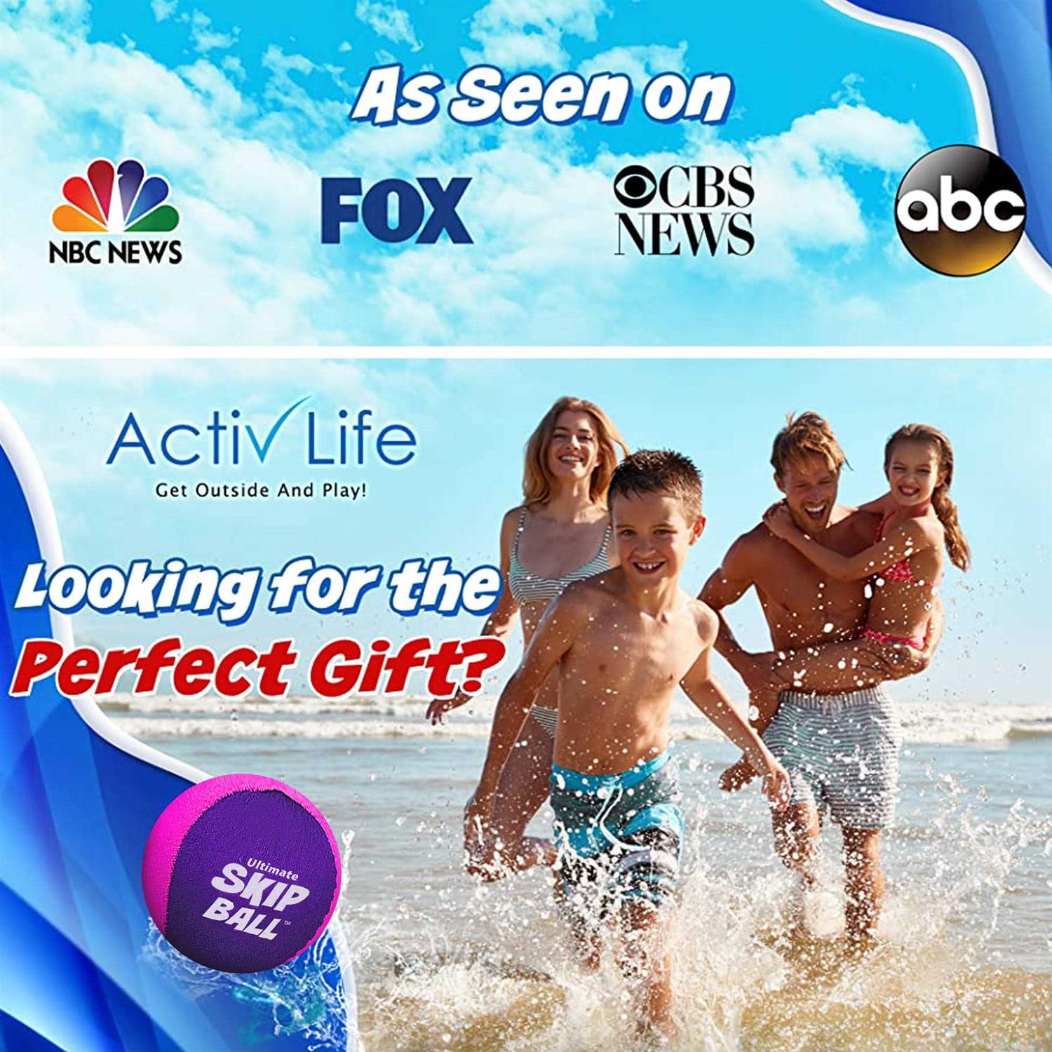 Activ Life Ultimate Skip Ball Beach Games Water Toys - Image 3
