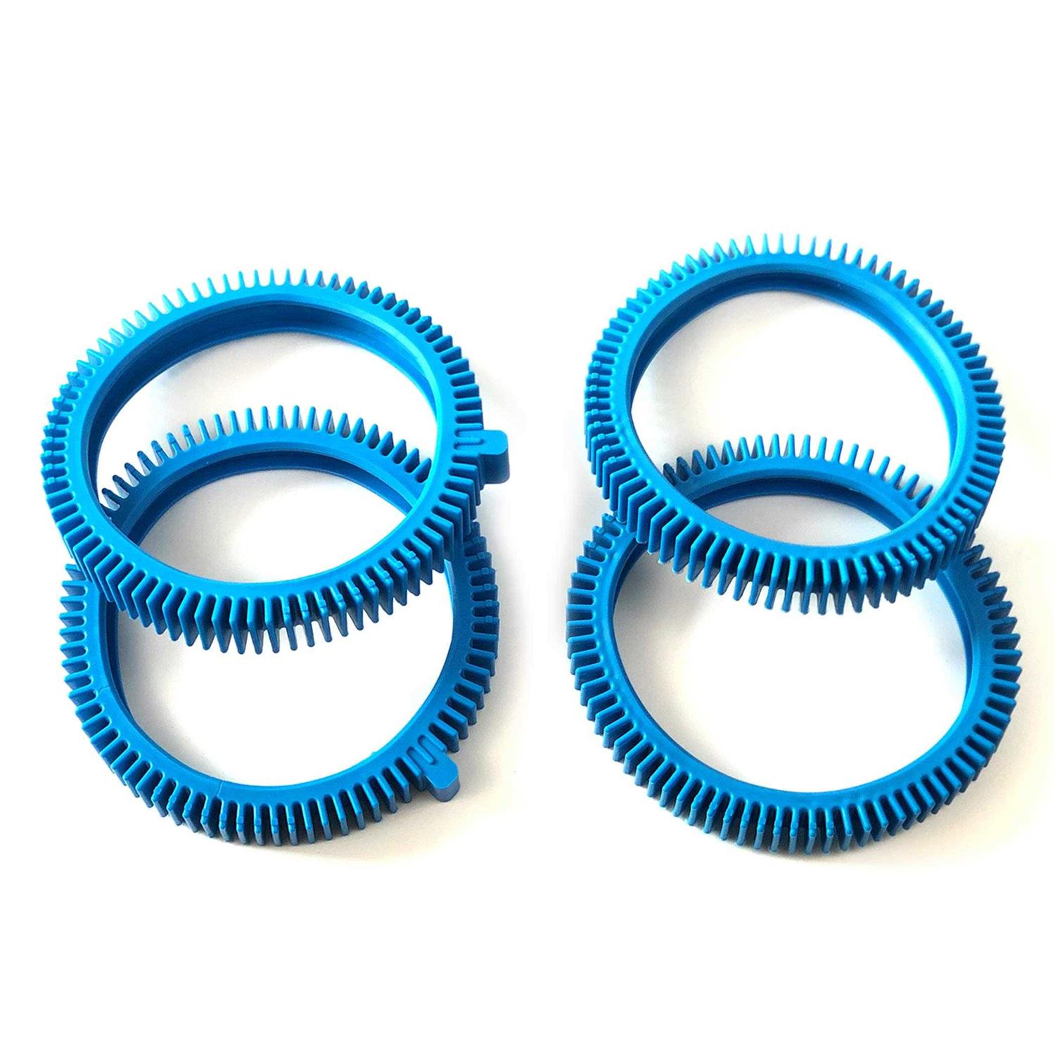 Ar-PRO Front Tire And Rear Tire Combo Kit Compatible with Poolcleaner Poolvergnuegen Front Tire Kit with Super Hump 896584000-143 And Rear - Image 2