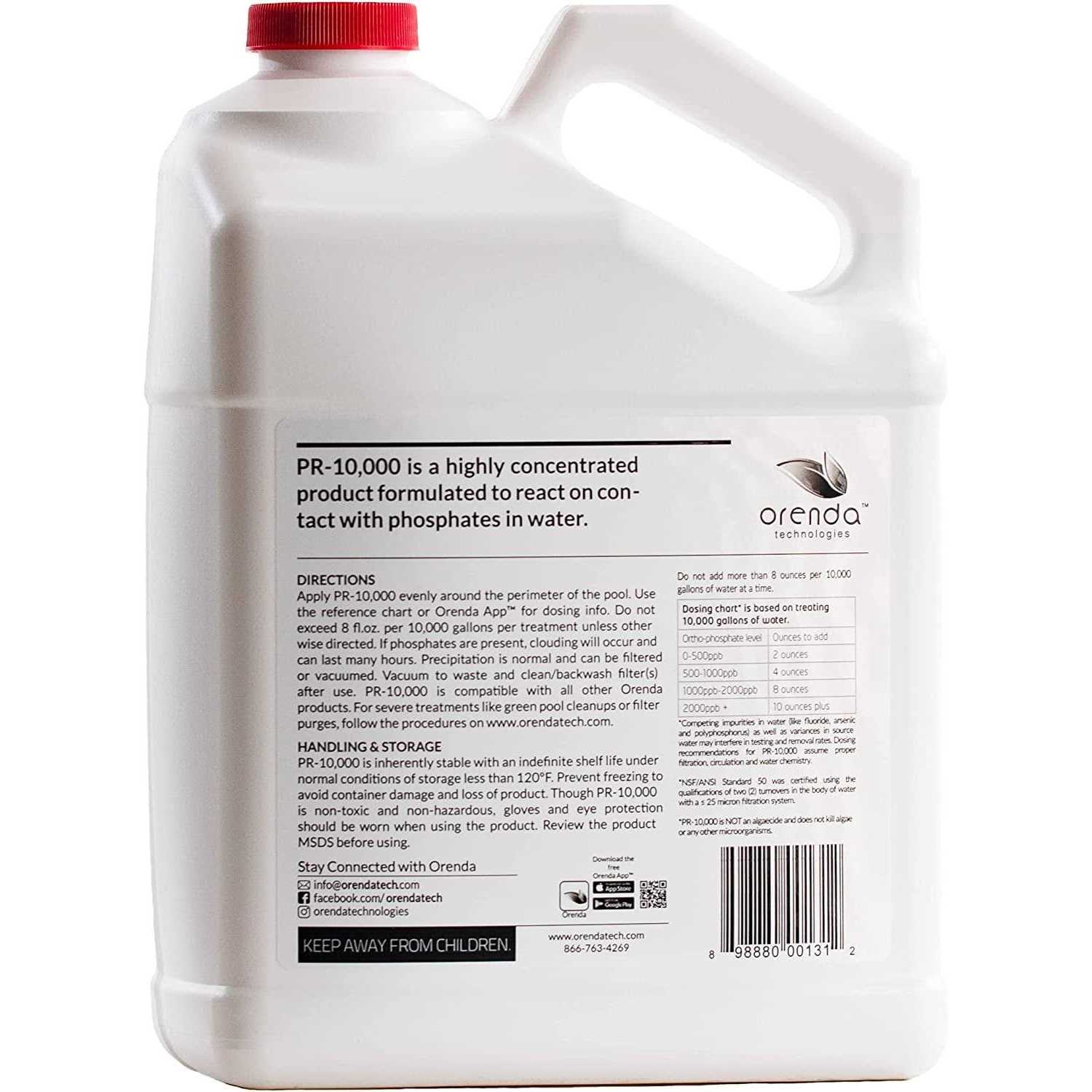 Orenda PR -10000 Phosphate Remover Concentrate - Image 2