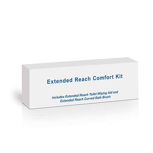 Allotro Labs Extended Reach Comfort Kit Includes Long Reach Toilet Wiping Tool And Long Reach Bath Brush. Designed to Help Anyone with Accessibility Issues - Image 4