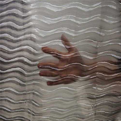 Adwatia Shower Curtain 3d Ripple Bathroom Curtain Liner 72&” 72 - Image 5
