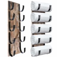 Autumn Alley Rustic Farmhouse Towel Rack Stunning Barn Wood Bathroom Wall Decor