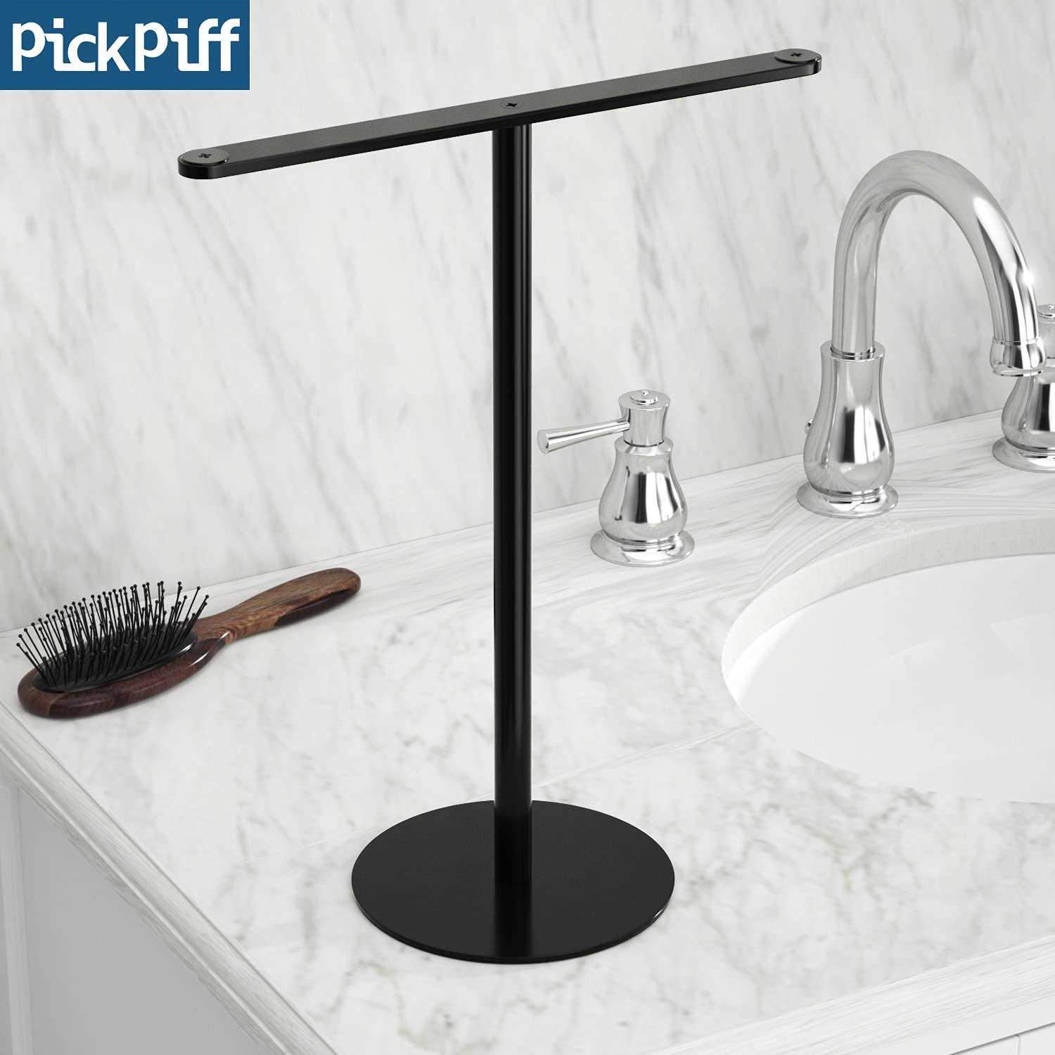 pickpiff Towel Rack for Bathroom Hand Towel Holder T-shape Headband Holder - Image 5