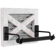 Autumn Alley Galvanized Barn Door Toilet Paper Holder TPH001A