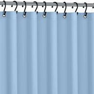 Premium Shower Curtain Liner, 72W X 72H PVC-Free, 6G PEVA Shower Curtain with 12 Rust Proof Grommets And Magnet-weighted Bottom Hem