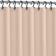 Premium Shower Curtain Liner, 72W X 72H PVC-Free, 6G PEVA Shower Curtain with 12 Rust Proof Grommets And Magnet-weighted Bottom Hem