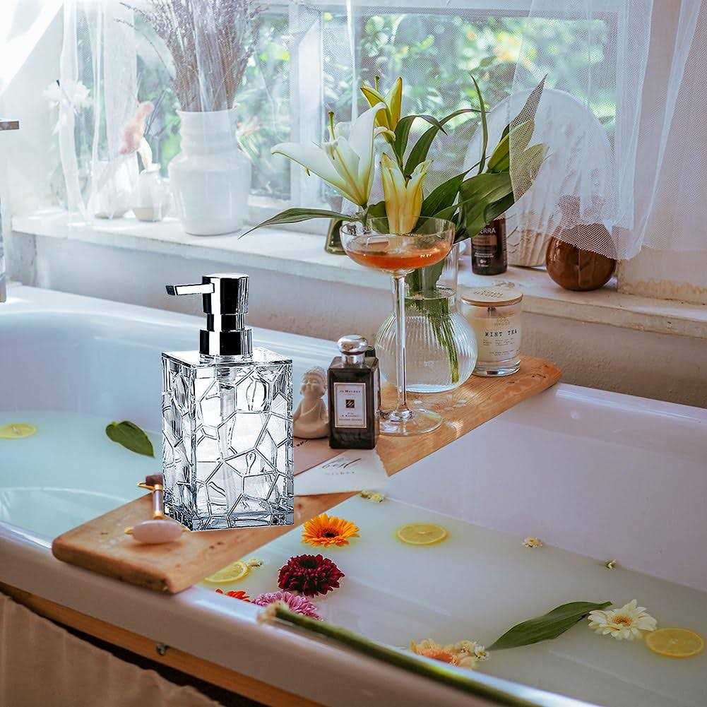 Purple Acrylic Bathroom Accessory Set 5 Pcs Bathroom Accessories Set With Lot - Image 4