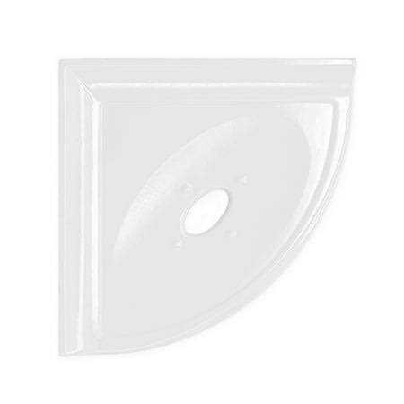 Questech Decor Shower Shelf 5 inch Metro Flatback Soap Dish