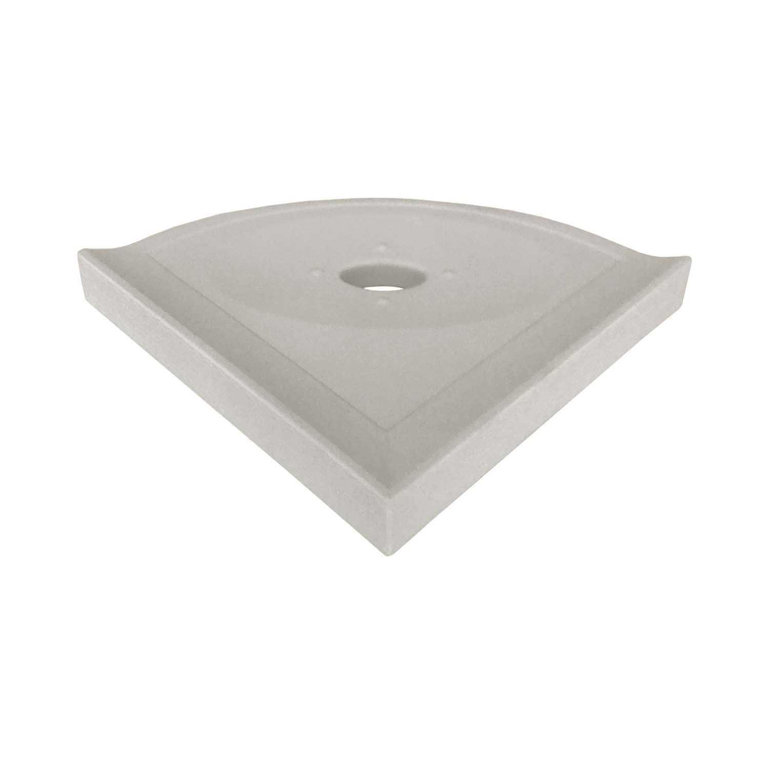 Questech Decor Shower Shelf 5 inch Metro Flatback Soap Dish - Image 3