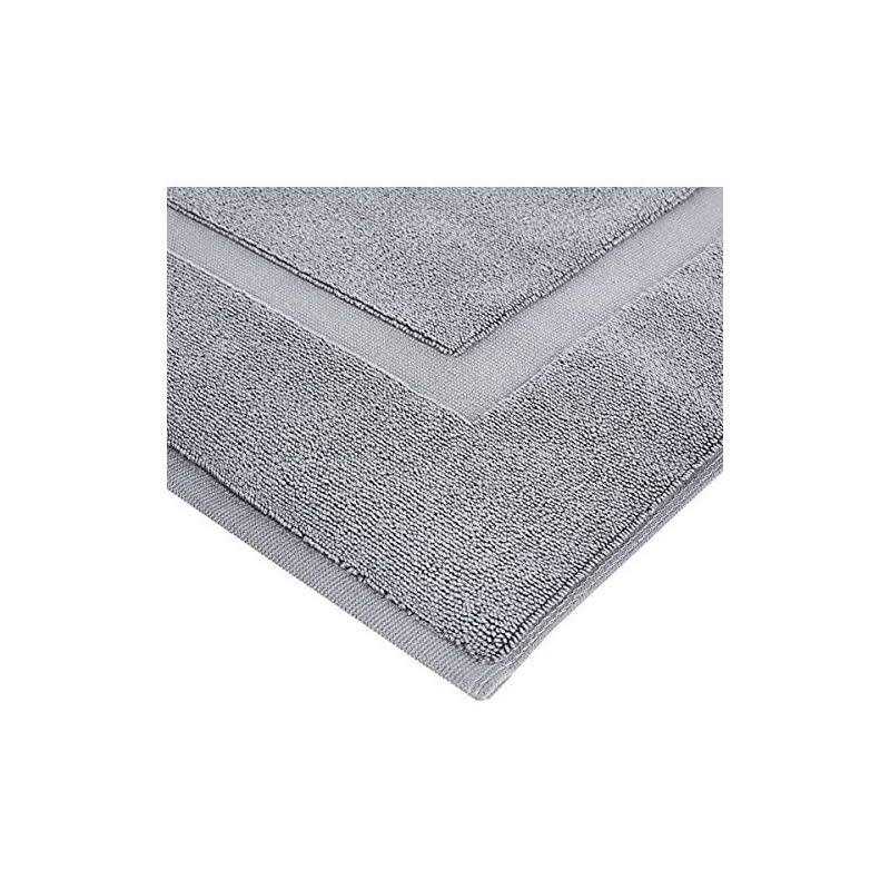Amazon Basics Basics Banded Bathroom Bath Rug Mat 31 Inches L x 20 Inches W - Image 5
