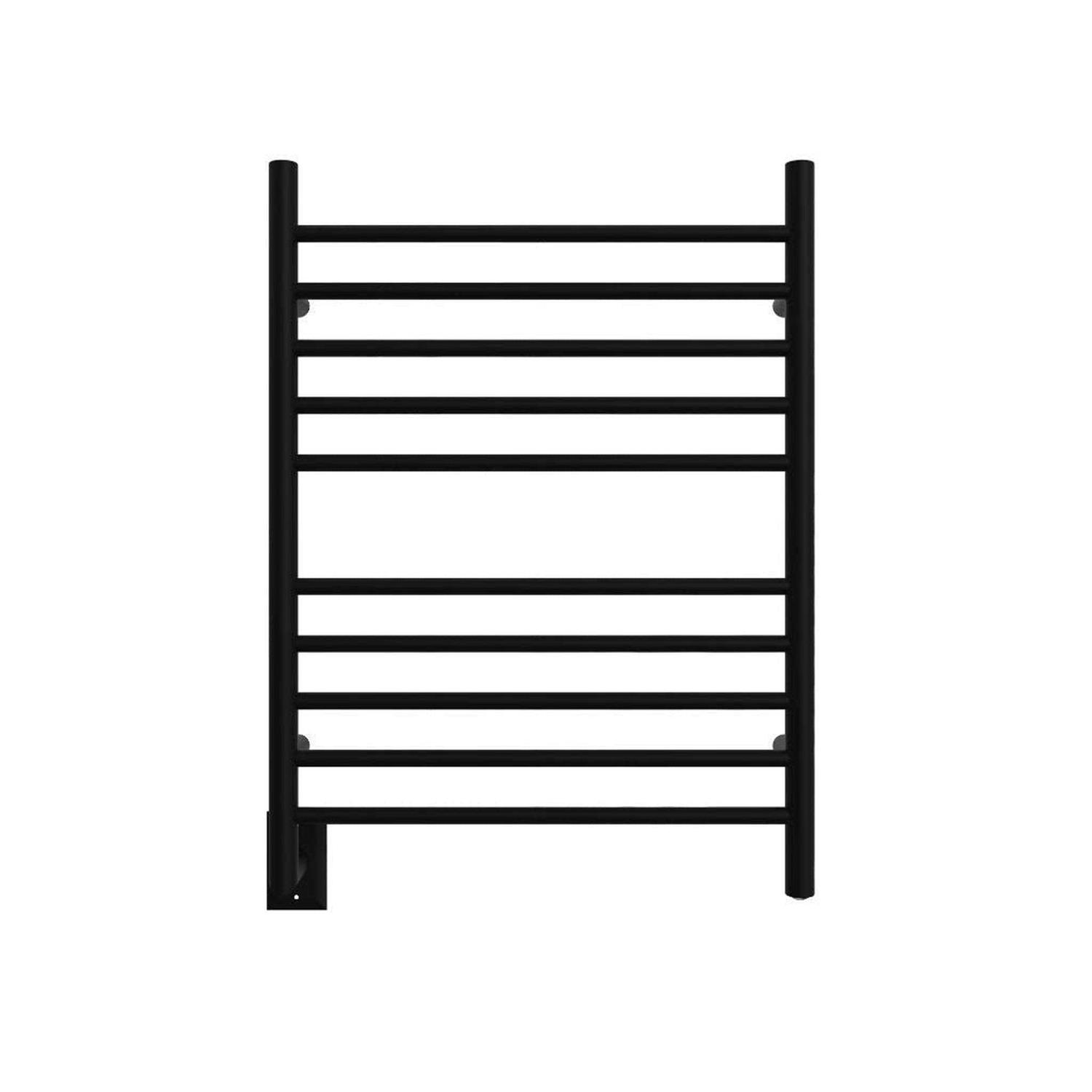 Amba Radiant Straight RWH-SMB-Left 10-Bar Hardwired Towel Warmer - Image 2