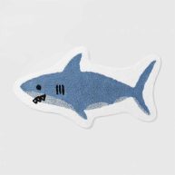 Pillowfort Shark Kids’ Bath Rug