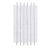 Arbor Stripe Tassel Cotton Tufted Rug INK+IVY