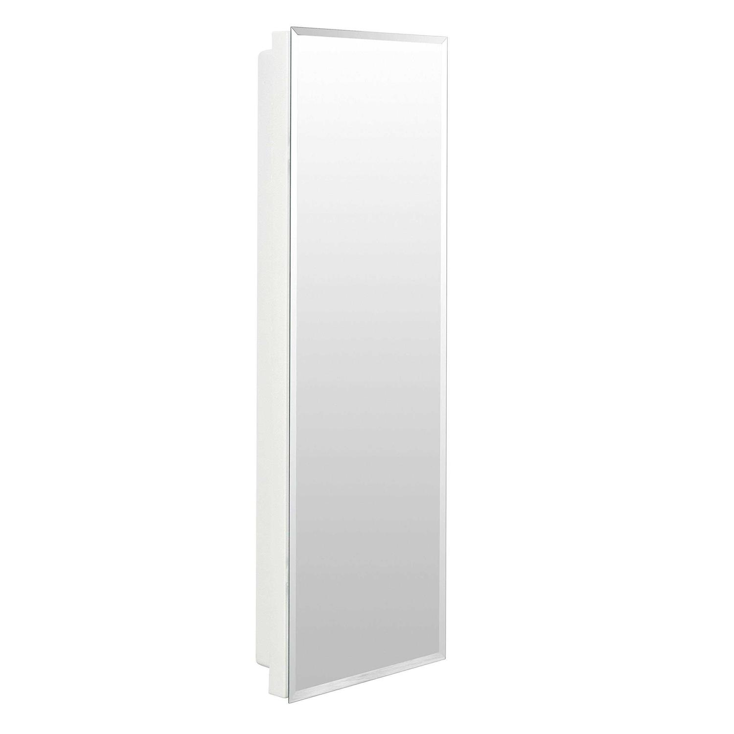 American Pride Beveled Mirror Medicine Cabinet 12 x 36