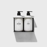 Public Goods Double Wall-Mounted Bottle Holder