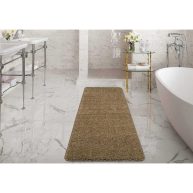 Ottomanson Collection Solid Non-Slip Bath Rug