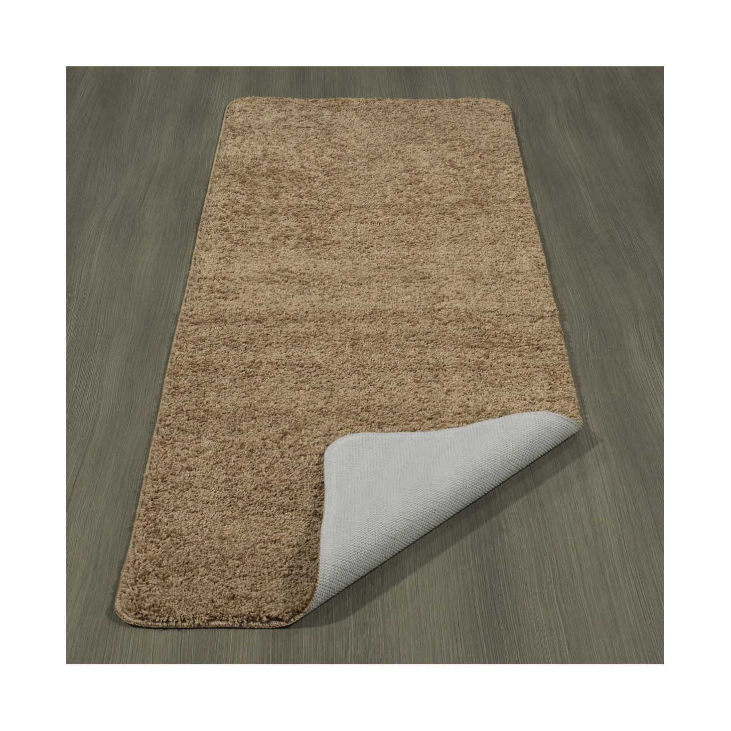 Ottomanson Collection Solid Non-Slip Bath Rug - Image 5