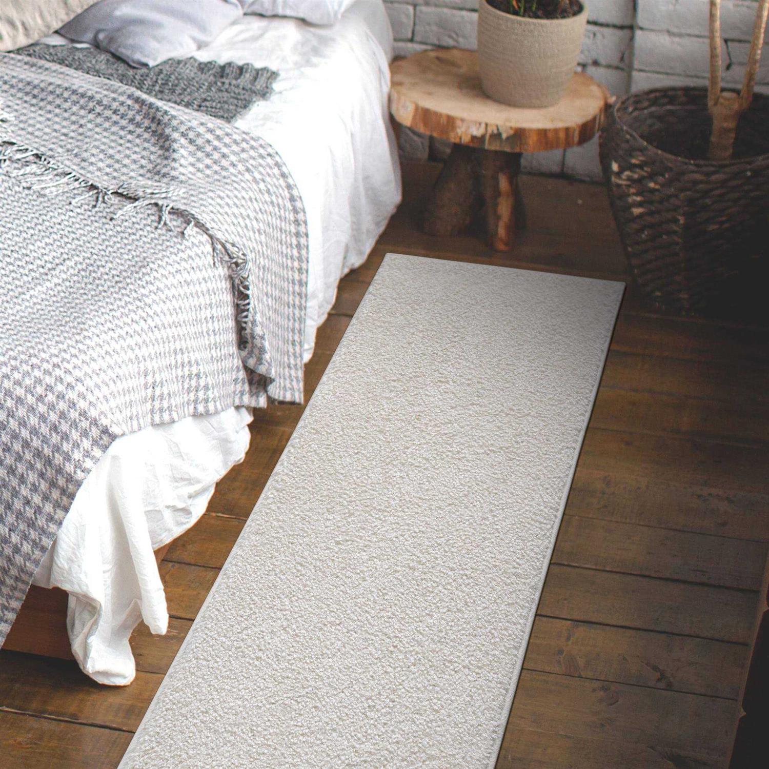 Ottomanson Collection Solid Non-Slip Bath Rug - Image 2