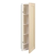 American Pride 9836ARDRUF Fontana 12 x 36 Single Door Medicine Cabinet with Unfinished Maple Door