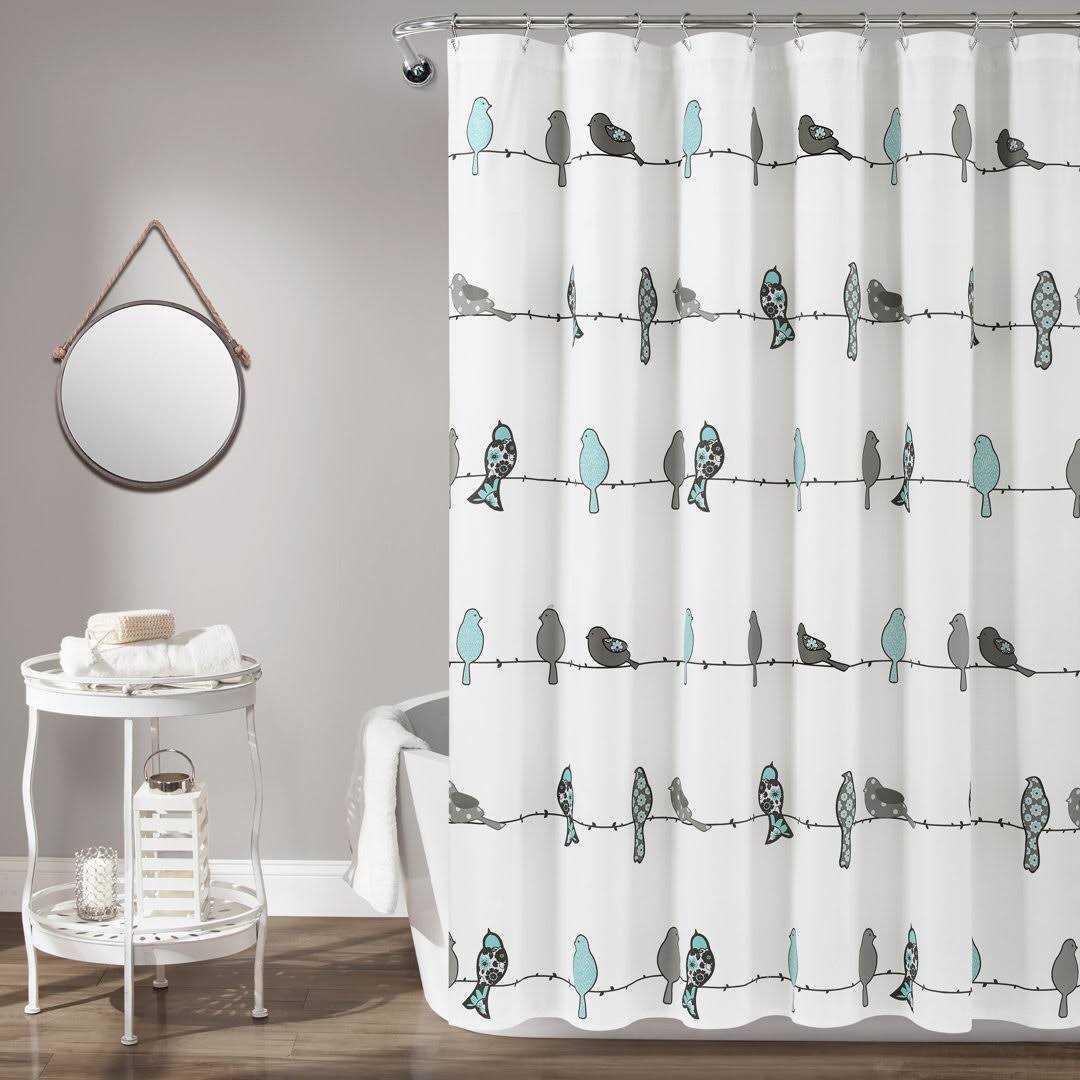 Recio Single Shower Curtain August Grove - Image 2