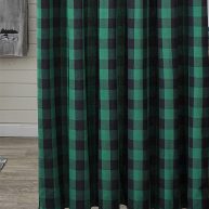 Park Designs Wicklow Check Shower Curtain