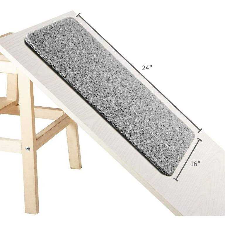 Asvin Soft Textured Bath Shower Tub Mat Phthalate Free Non Slip Comfort Bathtub Mats with Drain - Image 4