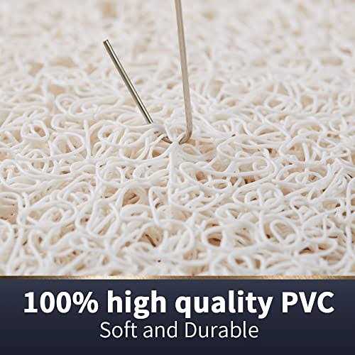 Asvin Soft Textured Bath Shower Tub Mat Phthalate Free Non Slip Comfort Bathtub Mats with Drain - Image 3