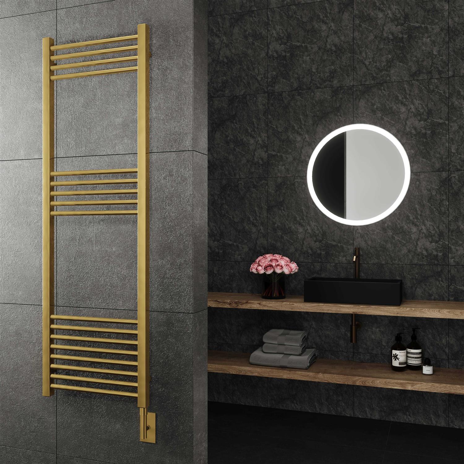 Paris Mirror Eos Wall Mounted Electric Towel Warmer - Image 2