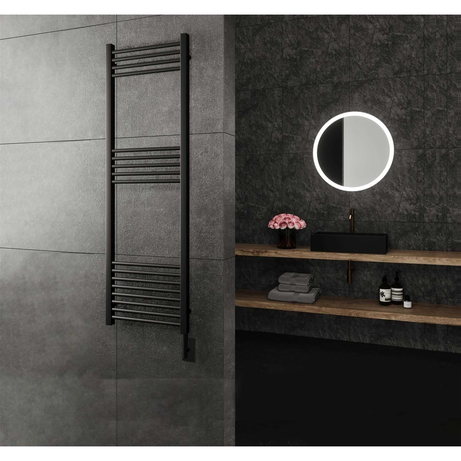 Paris Mirror Eos Wall Mounted Electric Towel Warmer - Image 2