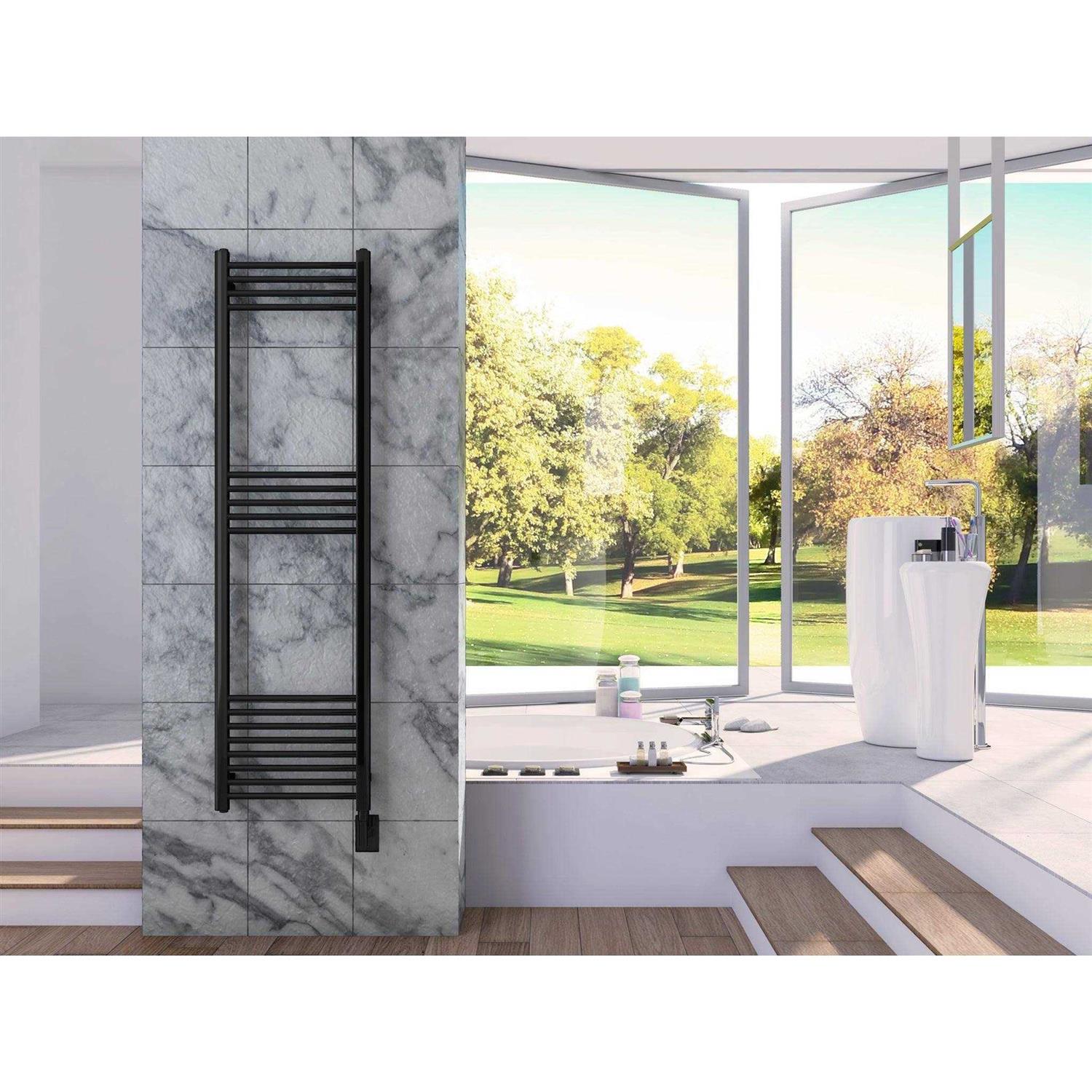 Paris Mirror Eos Wall Mounted Electric Towel Warmer - Image 3