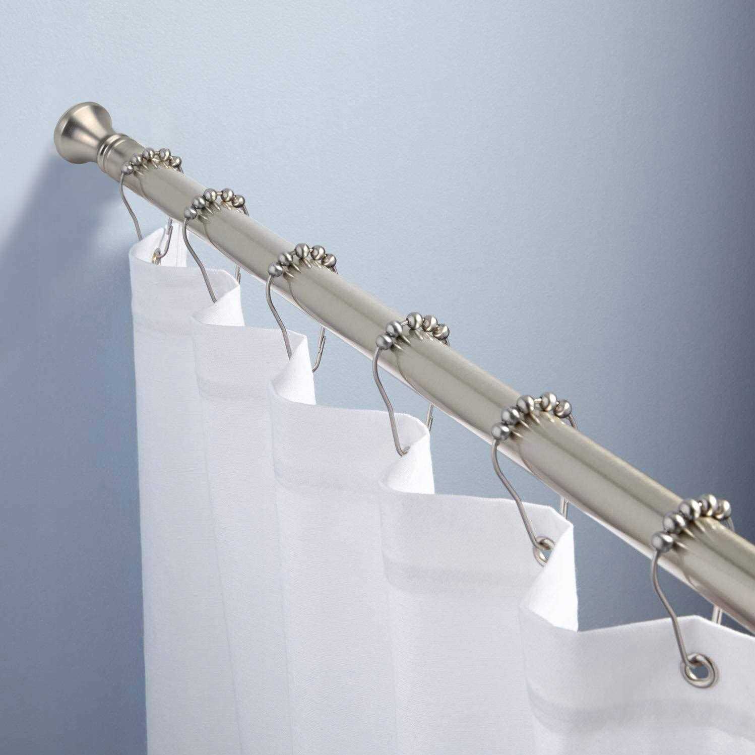 Amazon Basics Tension Curtain Rod - Image 2