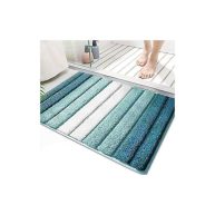 Silipacks Bathroom Rugs 18×26 Non-slip Microfiber Carpet