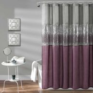 Pruneda Striped Single Shower Curtain Mercer41
