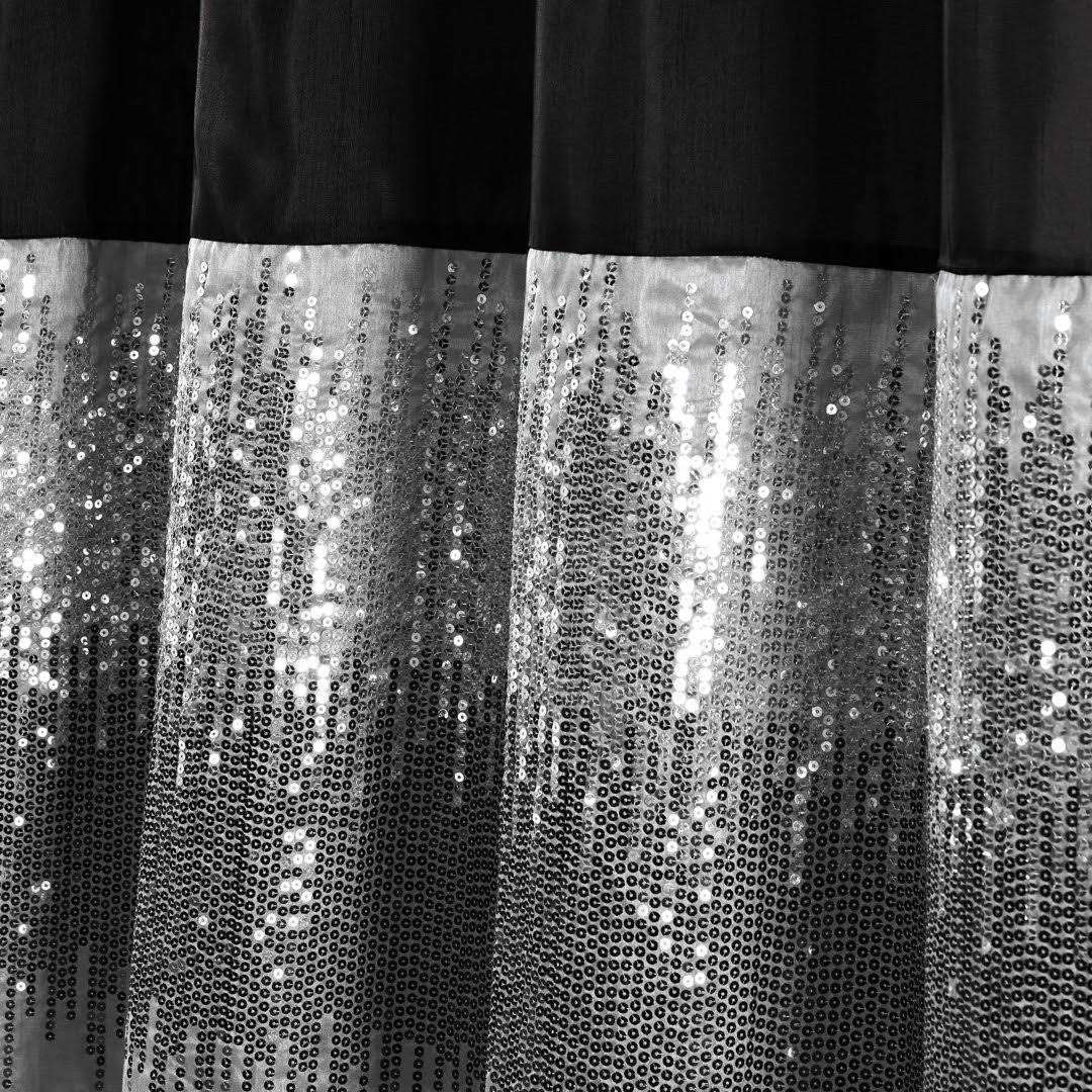 Pruneda Striped Single Shower Curtain Mercer41 - Image 3