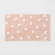 Pillowfort Polka Dot Kids’ Bath Rug