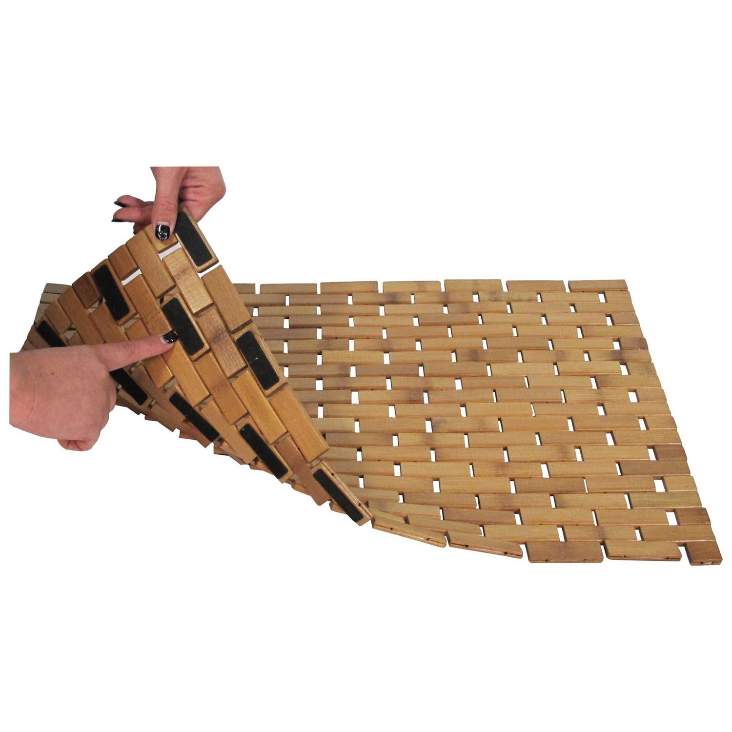 Redmon Bamboo Spa Style Shower Mat - Image 3