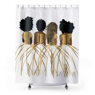 Pardon My Fro Royal Shower Curtain